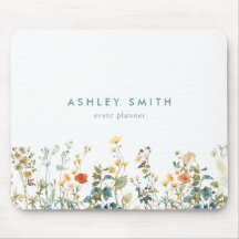 Elegant Wildblomma Fält