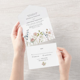 Elegant Wildblomma i ett Bröllop