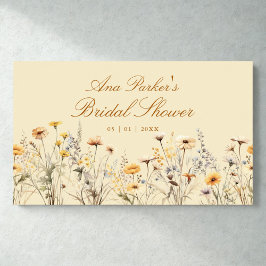 Elegant Wildblomma Kärlek finns i Möhippan Bloom Poster