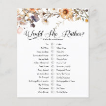 Elegant Wildblomma | Skulle hon hellre spela?