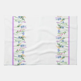 Elegant Wildblommor Kitchen Towel Kökshandduk