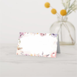 Elegant Wildblommor möhippa Placeringskort