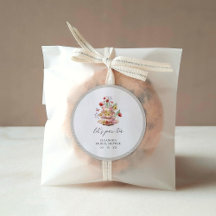 Elegant WildblommTea Party Möhippa