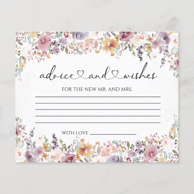 Elegant Wildbloms råd och önskemål möhippa show. (Framsida)