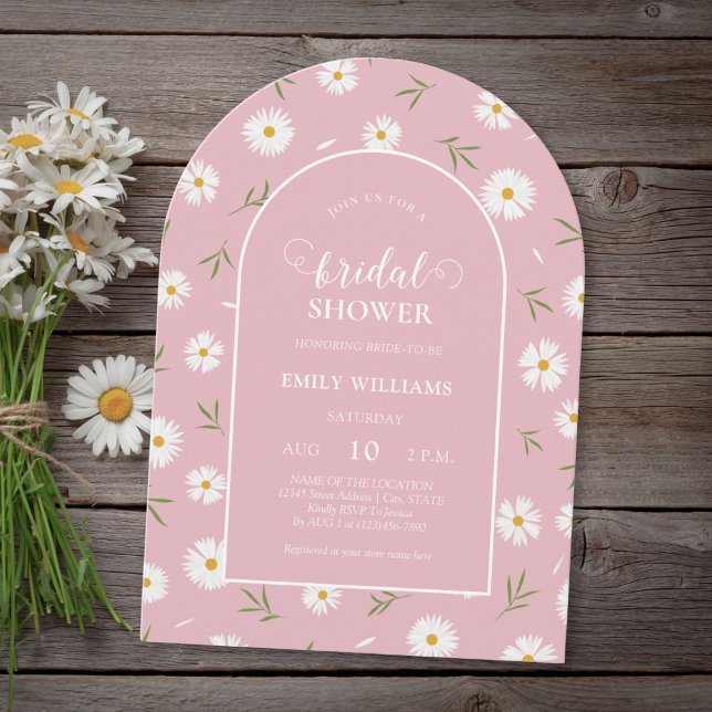 Elegant Wildflowers Floral Garden Bridal Shower  Inbjudningar (Skapare uppladdad)