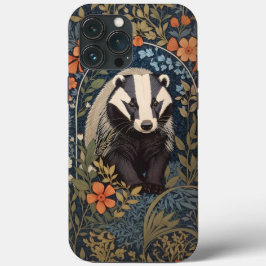 Elegant William Morris Inspired Badger