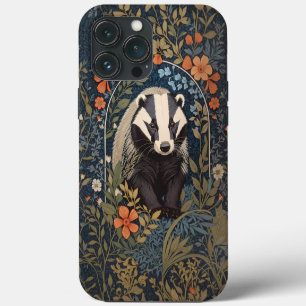 Elegant William Morris Inspired Badger
