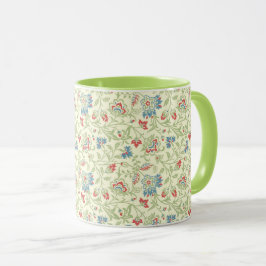 Elegant William Morris Renaissance Blommigt Mugg