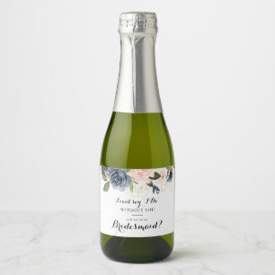Elegant Winter Blommigt Bridesmaid Frieri