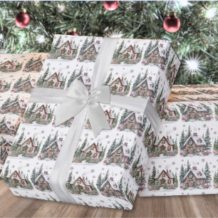 Elegant Winter Cabin-jul Presentpapper