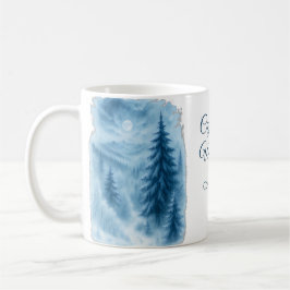 Elegant Winter Forest Corporate-Helgdag Kaffemugg