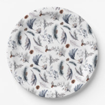 Elegant Winter Gräs Botanicals Helgdag