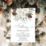 Elegant Winter Gräs Bröllop Inbjudningar<br><div class="desc">Bygg upp förstoringen av vintern under vintern med vår Elegant Vinter Gräs bröllopsinbjudan. Denna inbjudan kommer att ange tonen för ett oförglömligt firande. Den kommer att innehålla en smula skogshälsa, charmig gräs-koner och en aning skogsmagisk. Missa inte chansen att göra en påstående från första början med den här fängslande designen....</div>