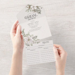 Elegant Winter Greenery Möhippa & Recept