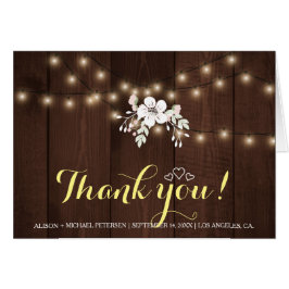 Elegant "Winter Rustic Blommigt Bröllop | TACK OBS Kort