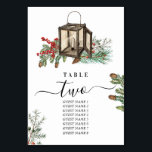 Elegant Winter Rustic Gräs Träd Lantern Bröllop Bordsnummer<br><div class="desc">Ett vintertema: elegant, gräs träd och bröllop. En färgstark jultomtedesign som innehåller rustik vattenfärg gräs grenar, gräs-koner för att skapa en elegant vinterbröllopsdesign. En elegant botanisk perfekt för alla som skogarna i kärlek gräs och vintern. En elegant vinter-rustik gräs träd tog upp utformningen av bordsnumret med bröllop med modernt inslag....</div>