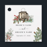 Elegant Winter Rustic Gräs Träd Lantern Bröllop Gåvor Etiketter<br><div class="desc">Ett vintertema: elegant, gräs träd och bröllop. En färgstark jultomtedesign som innehåller rustik vattenfärg gräs grenar, gräs-koner för att skapa en elegant vinterbröllopsdesign. En elegant botanisk perfekt för alla som skogarna i kärlek gräs och vintern. En elegant vinter-rustik gräs träd tog upp bröllopet och föredrog märkre med modernt inslag. Det...</div>