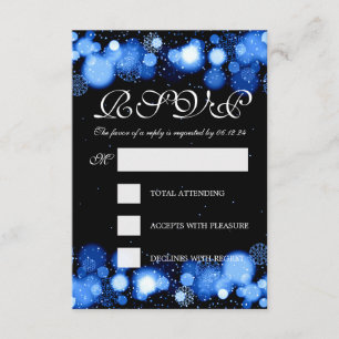 Elegant Winter Wedding OSA Blue Ljus Kort