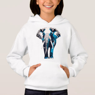 Elegant Woman-Elephant-konturdesign - T Shirt