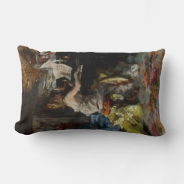 Elegant Woman som spelar Piano (Giovanni Boldini) Lumbarkudde