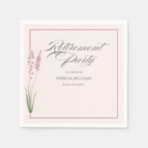 Elegant Womans Pastel Wildblomma Pension Party