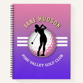 Elegant Women Golfer Design