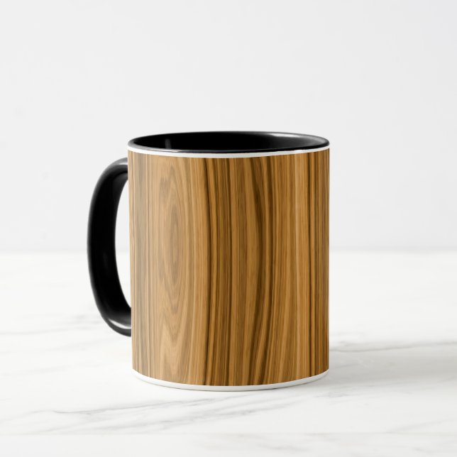 Elegant Wood kornstil Mugg (Framsida vänster)