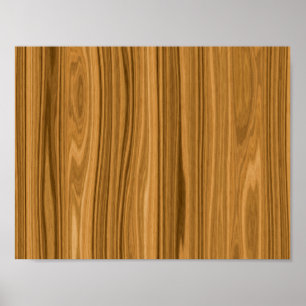 Elegant Wood kornstil Poster