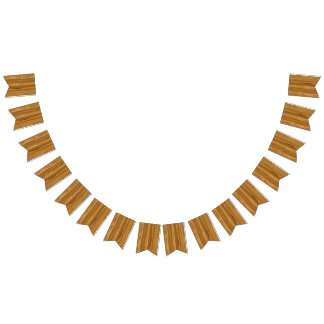Elegant Wood kornstil Vimplar