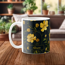 Elegant Yellow Buttercup Flower