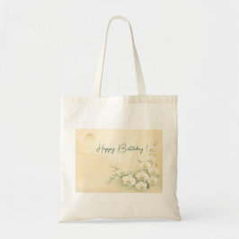 Elegant Yellow Orchid Birthday Tygkasse