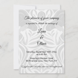Elegant Yumeji-Inspired Wedding Invitation | MOMO Inbjudningar