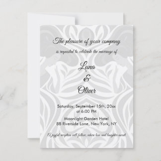 Elegant Yumeji-Inspired Wedding Invitation | MOMO Vykort