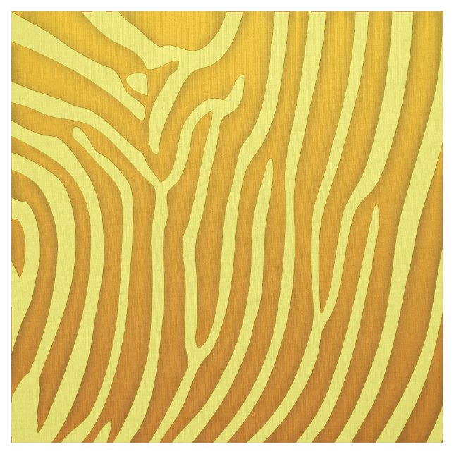Elegant Zebra tryck Fabric Tyg (Prov)