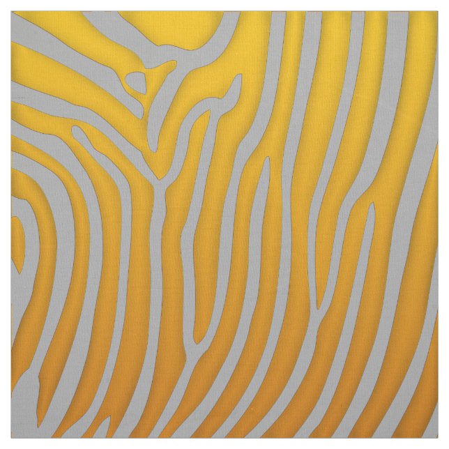 Elegant Zebra tryck Fabric Tyg (Prov)