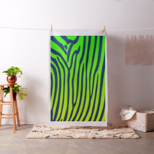 Elegant Zebra tryck Fabric Tyg