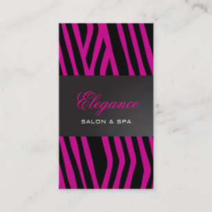 Elegant zebra tryckvisitkort visitkort