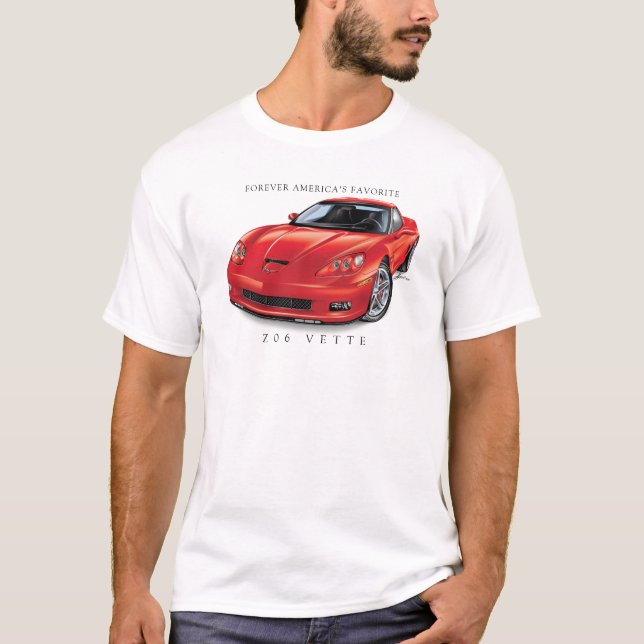 ELEGANT ZEE-O-SIX AUTO ART T SHIRT (Framsida)