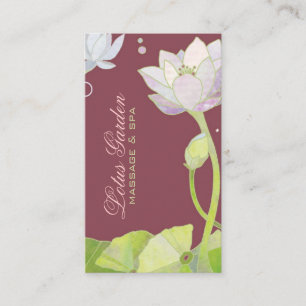 Elegant Zen Lotus Massage Spa avtalade tider Tidsbeställning Kort