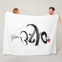 elegant zen shodo kalligrafi monogram