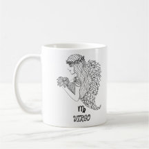 Elegant Zodiac-tecken Kaffe Mugg