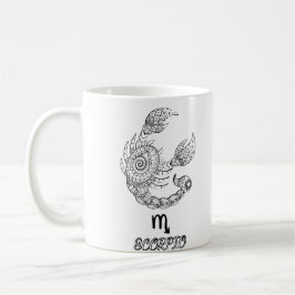 Elegant Zodiac-tecken Kaffe Mugg
