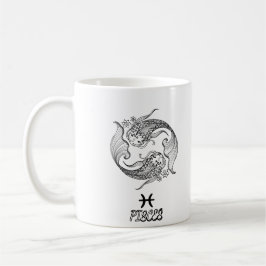 Elegant Zodiac-tecken Kaffe Mugg