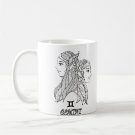 Elegant Zodiac-tecken Kaffemugg