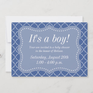 Eleganta baby shower-inbjudningar till blivande ma inbjudningar
