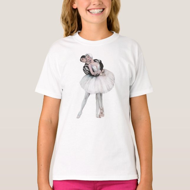 eleganta barnt-shirts t shirt (Framsida)