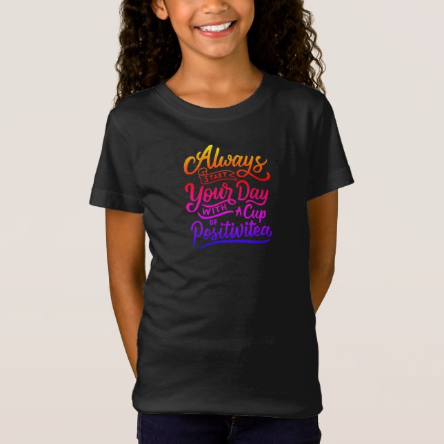 eleganta barnt-shirts t shirt (Framsida)