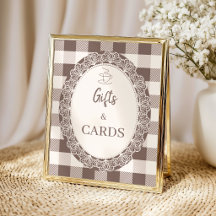 Eleganta Beige Neutrala Present och Kort till Baby