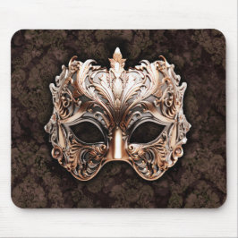 Eleganta bladliknande detaljer mask musmatta