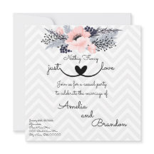 Eleganta blommor Inget fancy bara Kärlek Elopement